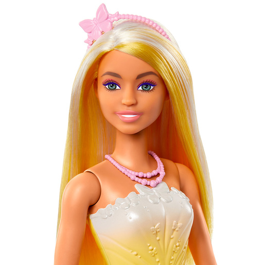 Barbie Dreamtopia princeza, žuta