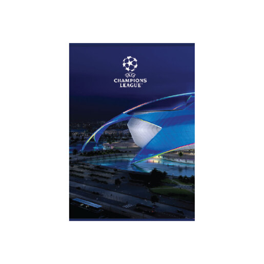 Bilježnica UEFA Champions League, A4 linije, 54 lista, meki uvez