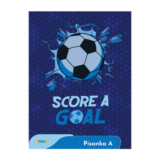 Pisanka A STREET MIX, B5 linije, 16 listova, meki uvez