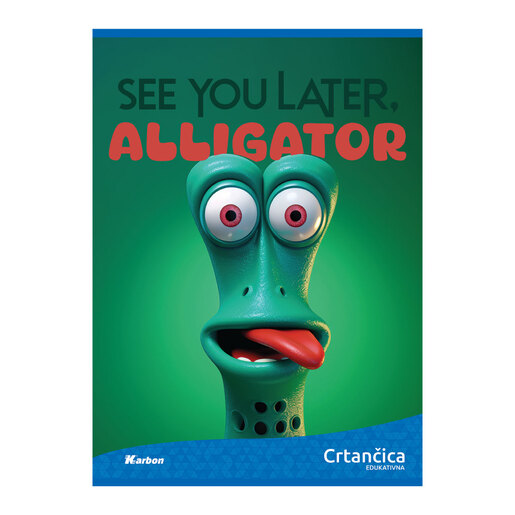 Crtančica KARBON MIX, B5 linije, 16 listova, meki uvez