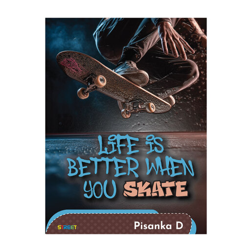 Pisanka D  STREET GOLD MIX, B5 linije, 48 listova, meki uvez