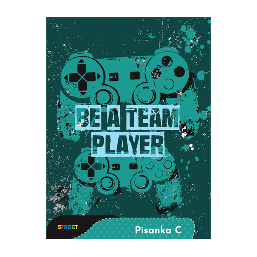 Pisanka C STREET MIX, B5 linije, 24 listova, meki uvez