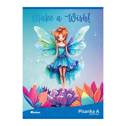 Pisanka A KARBON MIX, B5 linije, 16 listova, meki uvez