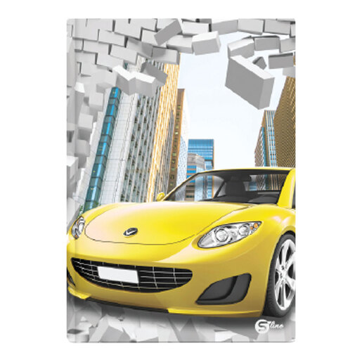 Bilježnica T.U.,  A4 linije, 96 listova, tvrdi uvez