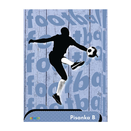 Pisanka B  STREET GOLD MIX, B5 linije, 16 listova, meki uvez
