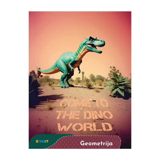 Bilježnica STREET MIX, B5 geometrija, 16 listova, meki uvez