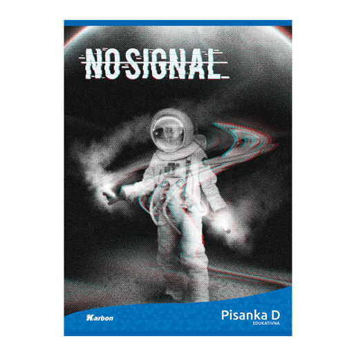 Pisanka D KARBON MIX, B5 linije, 48 listova, meki uvez