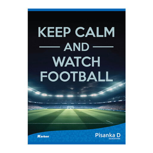 Pisanka D KARBON MIX, B5 linije, 48 listova, meki uvez