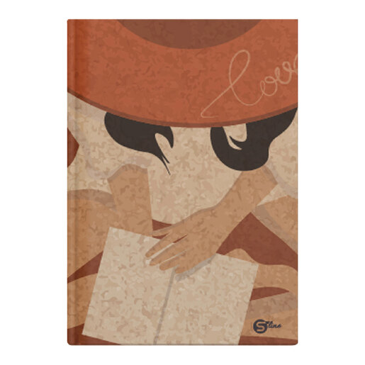 Bilježnica T.U.,  A4 kvadratići, 96 listova, tvrdi uvez