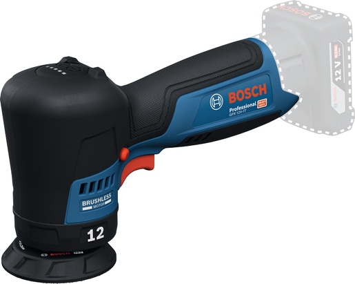 BOSCH Professional aku kutna polirka GPX 12V-77, SOLO alat