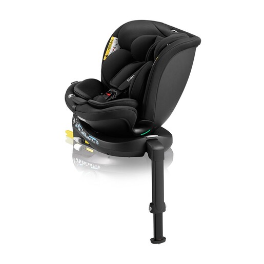 Lionelo autosjedalica Navy i-Size 0-36 kg (40-150 cm) 360, Black Onyx