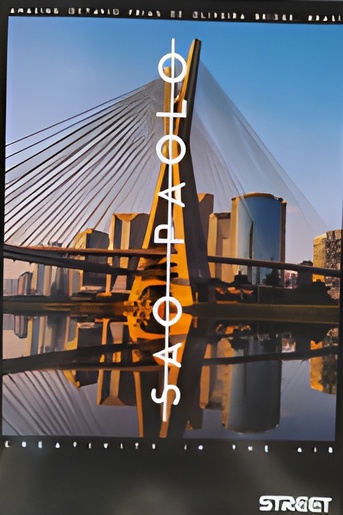 Bilježnica Street BRIDGES, A4 linije, 50 listova, meki uvez