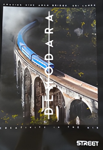 Bilježnica Street BRIDGES, A4 linije, 50 listova, meki uvez