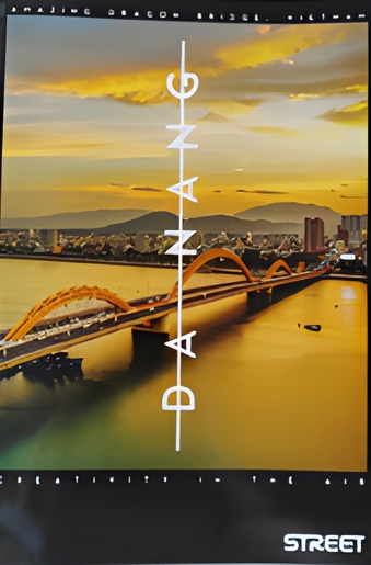 Bilježnica Street BRIDGES, A4 linije, 50 listova, meki uvez