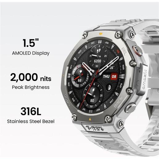 Amazfit T-Rex 3 Haze Gray, pametni sat