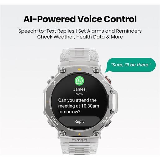 Amazfit T-Rex 3 Haze Gray, pametni sat