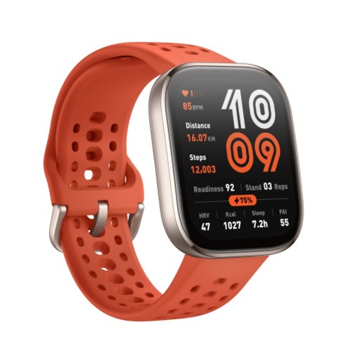 Amazfit BIP 6 Red, pametni sat