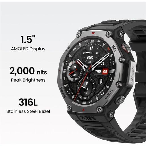 Amazfit T-Rex 3 Onyx, pametni sat