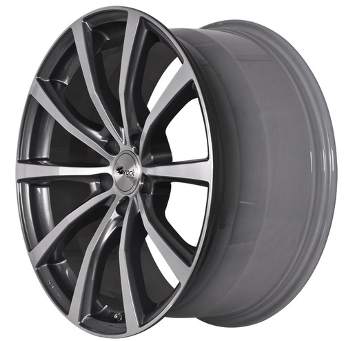 Aluminijski naplatak Brock B32 7,5x18 5/112 ET46 V7 HGVP (Himalaya Grey Voll Poliert) - EAN kod 4250996343711