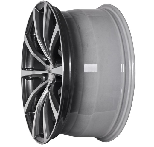 Aluminijski naplatak Brock B32 7,5x18 5/112 ET46 V7 HGVP (Himalaya Grey Voll Poliert) - EAN kod 4250996343711