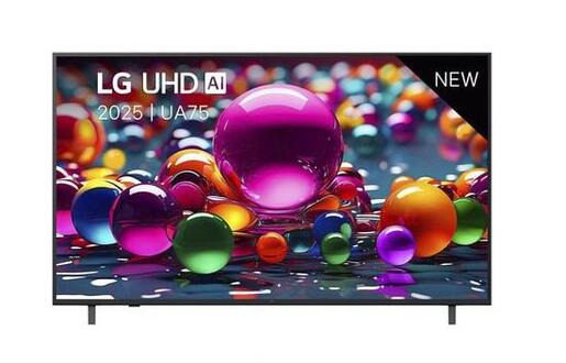 LG 75" UHD AI TV 75UA75006LA, 4K UHD, webOS Smart TV, HDR10