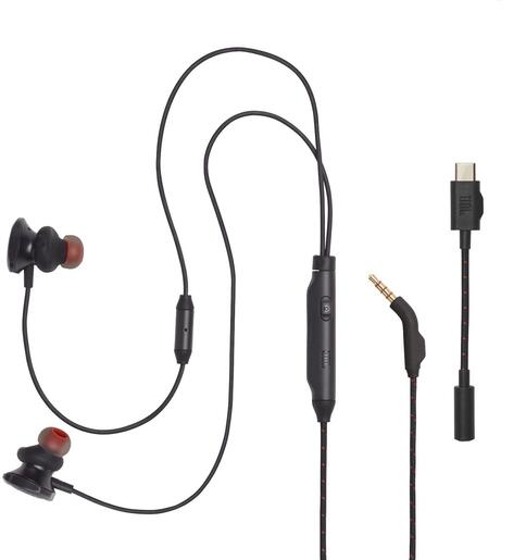 JBL QUANTUM 50, In-Ear, žičane, slušalice, crne