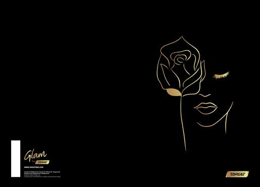 Bilježnica, Target Glam, A4, linije, 54 lista, meki uvez