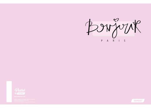 Bilježnica, Target Pastel, A4, geometrija, 54 lista, meki uvez