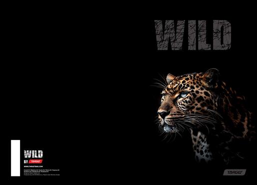Bilježnica, Target Animal Wild, A4, geometrija, 54 lista, meki uvez
