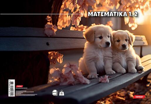 Pisanka, Target životinje, matematika 1 i 2, B5, kvadratići, 24 listova, meki uvez