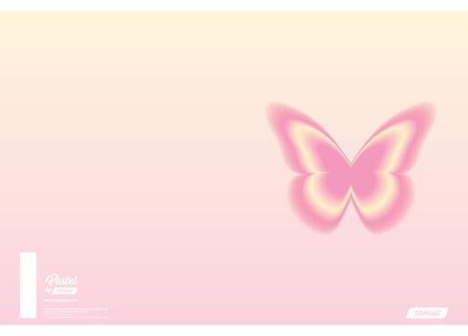 Bilježnica, Target Pastel, A4, kvadratići, 54 lista, meki uvez