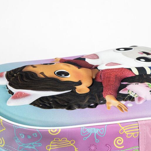 Školski ruksak, na kotačima, Cerda, 3D Gabby's Dollhouse