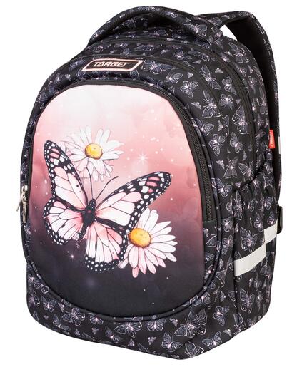 Školski ruksak, anatomski, Target, Spring Butterfly