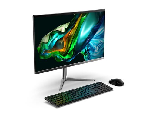 Acer Aspire C24-1300 AiO DQ.BL0EX.00L, 23.8" FHD, AMD Ryzen 5 7520U, 16GB RAM, 512GB SSD, AMD Radeon 610M, FreeDOS, stolno računalo