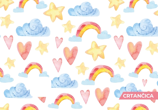 Crtančica BEMORE, B5 linije, 16 listova, meki uvez