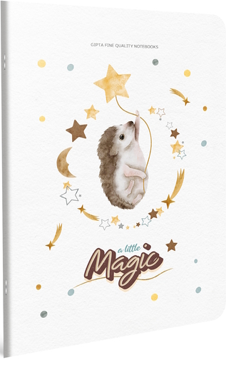 Bilježnica Magic, A4 linije, meki uvez