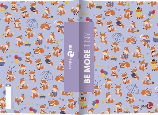 Bilježnica Tiny, A4 linije, meki uvez