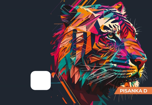 Pisanka D BEMORE, B5 linije, 16 listova,