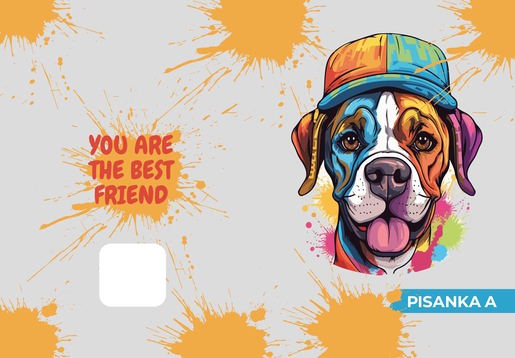 Pisanka A BEMORE, B5 linije, 16 listova, meki uvez