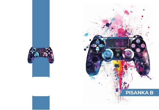 Pisanka B BEMORE, B5 linije, 16 listova,