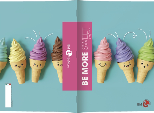 Bilježnica Sweet, A4 kvadratić, meki uvez