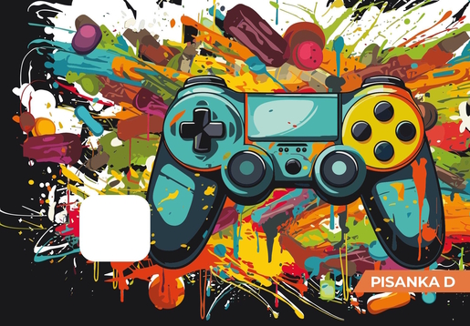 Pisanka D BEMORE, B5 linije, 16 listova,