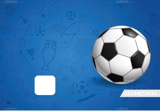 Pisanka BEMORE, B5 geometrijska, 16 listova, meki uvez