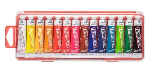 Tempera Aero 7,5ml tubice, 14 kom