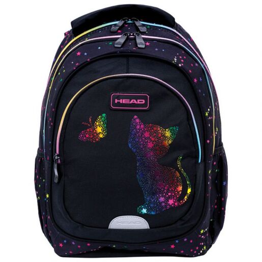 Školski ruksak, anatomski, Head, Rainbow Kitty