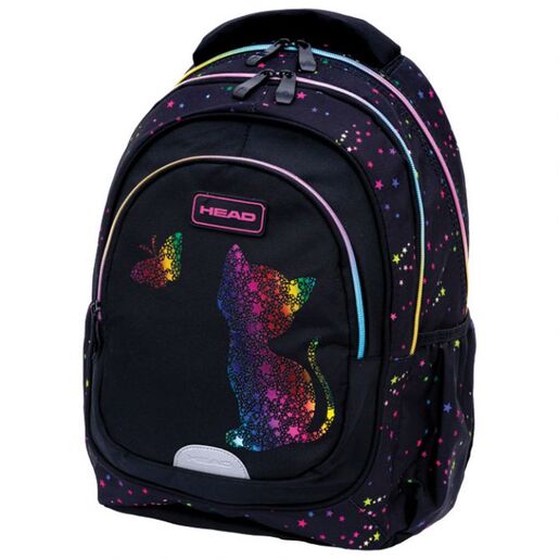 Školski ruksak, anatomski, Head, Rainbow Kitty