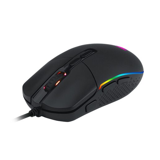 Redragon Invader M719-RGB, žičani gaming miš, crni