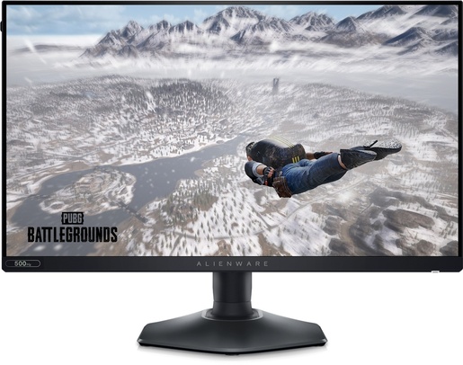 Dell 25" Alienware Gaming monitor AW2524HF, IPS Full HD, 500Hz, 0.5ms, AMD FreeSync, HDMI, 2x DisplayPort, USB Hub, Pivot