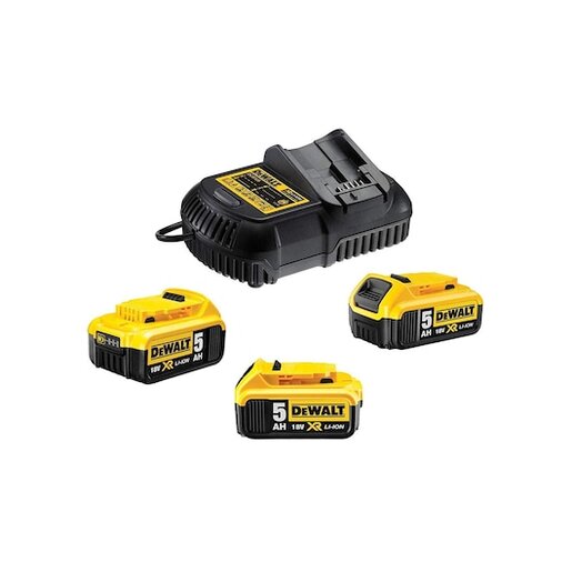 DEWALT set punjač i baterije DCB115P3-QW (3x5 Ah, punjač)