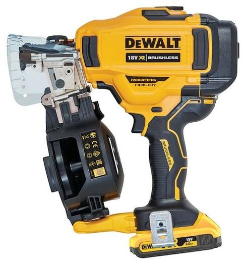 DEWALT akumulatorski pištolj za čavle DCN45RND2-QW (18V, 2X2AH s punjačem, TSTAK, D 3,05MM, L 19-45MM)